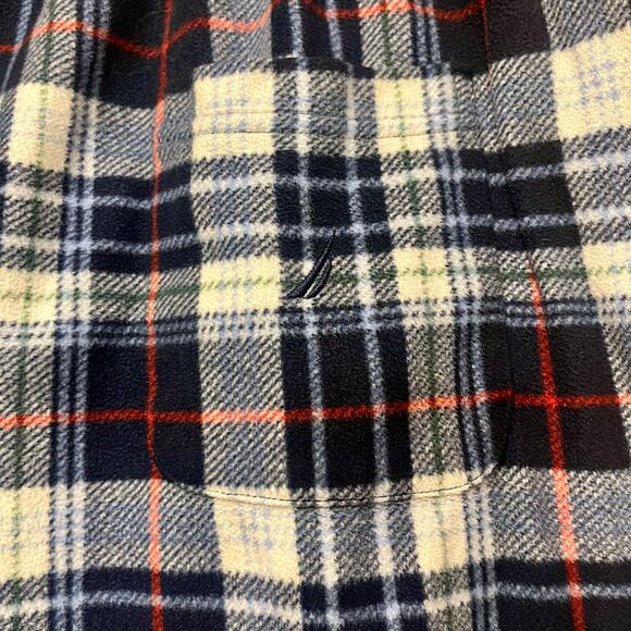 Nautica Men’s Pajama Pants Size XL Flannel Plaid Pockets - Picture 3 of 7